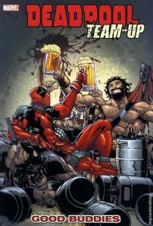 Deadpool Team-Up, Vol. 1: Good Buddies by Adam Glass, Carlo Barberi, Sanford Greene, Ivan Brandon, Stuart Moore, Chris Staggs, Christopher E. Long, Fred Van Lente, Shawn Crystal, Dalibor Talajić, Mike Benson