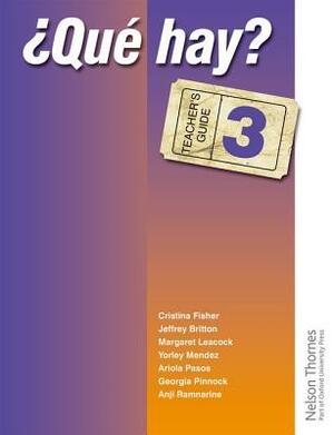 ?que Hay? Teacher's Guide 3 by Christine Haylett