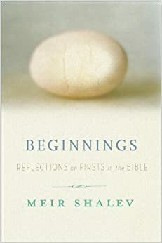Beginnings: Reflections on the Bible's Intriguing Firsts by Stuart Schoffman, Meir Shalev