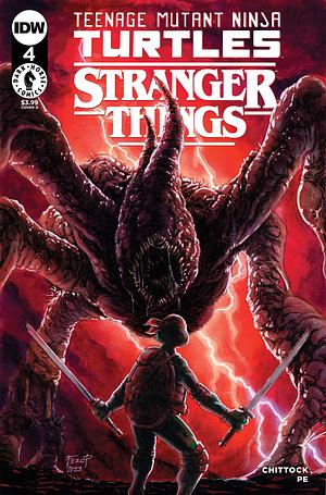 Teenage Mutant Ninja Turtles x Stranger Things #4 by Cameron Chittok