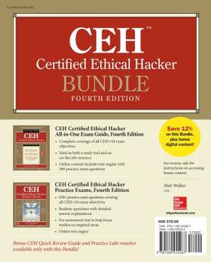 Ceh Certified Ethical Hacker Bundle, Fourth Edition [With Access Code] by Matt Walker
