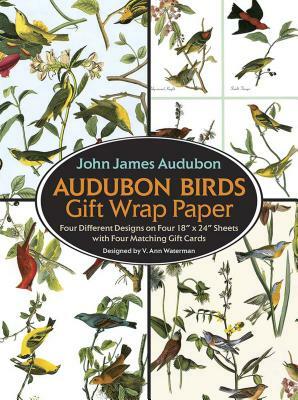 Audubon Birds Gift Wrap Paper by V. Ann Waterman, John James Audubon