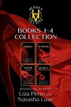 Heroes and Villains: Books 1-4 Collection by Natasha Luxe, Liza Penn