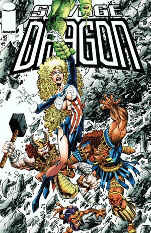 Savage Dragon #45 by Erik Larsen