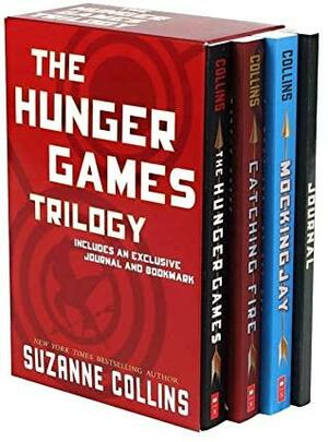 THE HUNGER GAMES TRILOGY INCLUDES AN EXCLUSIVE JOURNAL AND BOOKMARK by Suzanne Collins