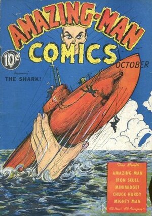 Amazing-Man Comics #6 by Bill Everett, Carl Burgos, Lew Glanzman, John F. Kolb, Ron Glick, Lloyd Jacquet, Frank Thomas