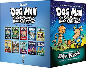 Boxed - Dog Man: The Supa Buddies Mega Collection: From the Creator of Captain Underpants (Dog Man #1-10 Box Set) by Dav Pilkey