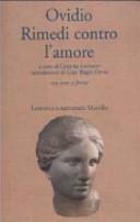 Rimedi contro l'amore. Testo latino a fronte by Cerna Rubin, Ovid