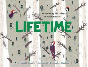 Lifetime: The Amazing Numbers in Animal Lives by Lola M. Schaefer, Christopher Silas Neal