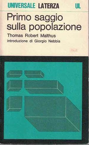 Primo saggio sulla popolazione by Thomas Robert Malthus