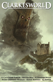 Clarkesworld Magazine, Issue 97 by Alvaro Zinos-Amaro, Maria Dahvana Headley, K.J. Parker, Naomi Kanakia, Neil Clarke, Alex Irvine, Helena Bell, E. Catherine Tobler, Brian Francis Slattery, Daniel Abraham