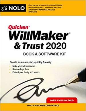 Quicken Willmaker & Trust 2020: Book & Software Kit by Editors of Nolo