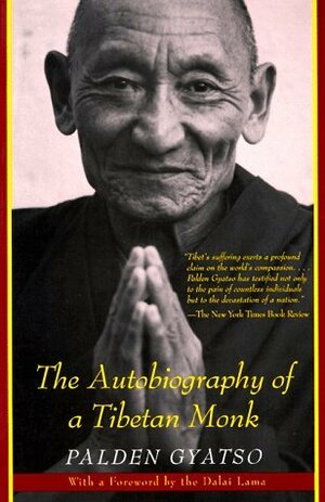 The Autobiography of a Tibetan Monk by Tsering Shakya, Dalai Lama XIV, Palden Gyatso