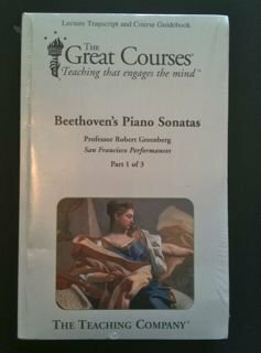 Beethoven's Piano Sonatas: Lecture Course Guidebook, Parts 1-3 by Robert Greenberg