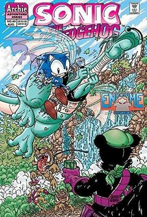 Sonic the Hedgehog #49 by Justin Gabrie, Ken Penders, Sam Maxwell, Michael Gallagher, Pam Eklund
