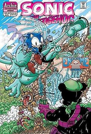 Sonic the Hedgehog #49 by Pam Eklund, Sam Maxwell, Ken Penders, Justin Gabrie, Michael Gallagher