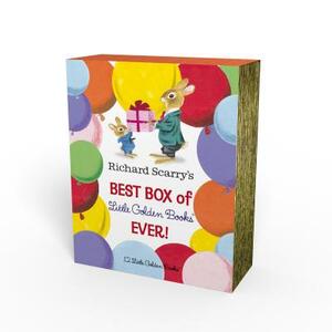 Richard Scarry's Best Box of Little Golden Books Ever!: 12 Little Golden Books by Ole Risom, Patsy Scarry, Richard Scarry