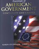 Essentials of American Government 2002 by Karen O'Connor, Larry J. Sabato