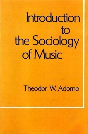 Úvod do sociologie hudby by Theodor W. Adorno