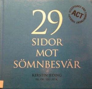 29 sidor mot sömnbesvär by Kerstin Jeding