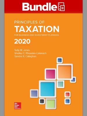 Gen Combo Principles of Taxation for Business & Investment Planning; Connect AC by Sally Jones