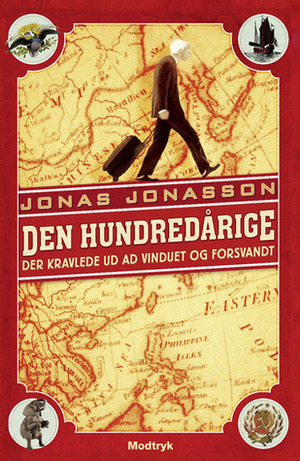 Den hundredårige der kravlede ud ad vinduet og forsvandt by Jonas Jonasson