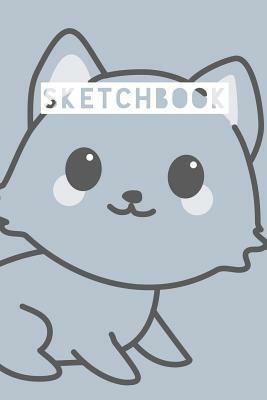 Sketchbook: Kawaii Cute Pink Cat Pattern by Frasier Cheng-Binns
