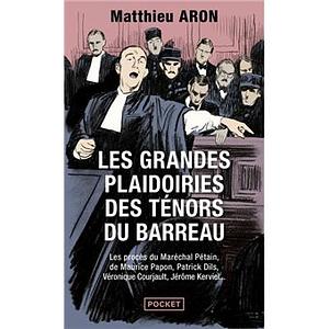 Les grandes plaidoiries des ténors du barreau : Quand les mots peuvent tout changer by Matthieu Aron