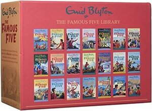 Enid Blyton Famous Five Series 21 Books Collection Box Gift Set Pack by Enid Blyton