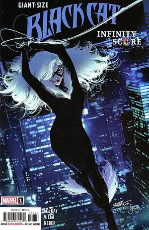 Giant-Size Black Cat Infinity Score #1 (One Shot) Cover A Regular Pepe Larraz Cover By Marvel by Jed Mackay, Jed Mackay