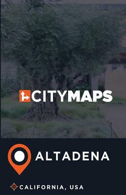 City Maps Altadena California, USA by James McFee