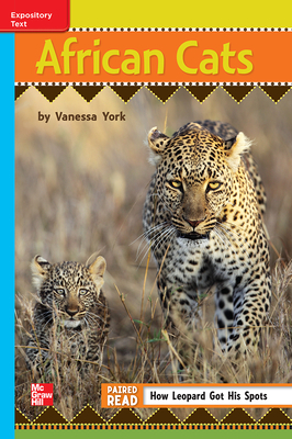 Reading Wonders Leveled Reader African Cats: On-Level Unit 6 Week 4 Grade 3 by 