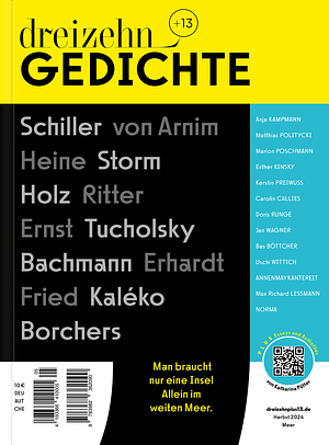 dreizehn +13 Gedichte: Lyrik vom Meer by Katharina Pütter, Barbara Heine