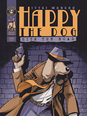 Happy the Dog Hits the Road by Hittai Manero