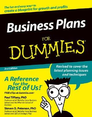 Business Plans for Dummies by Paul Tiffany, Steven D. Peterson