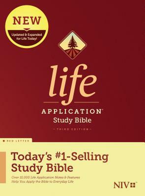 NIV Life Application Study Bible, Third Edition (Red Letter, Hardcover) by 