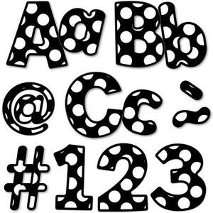 Simply Stylish Polka Dot Combo Pack EZ Letters by 