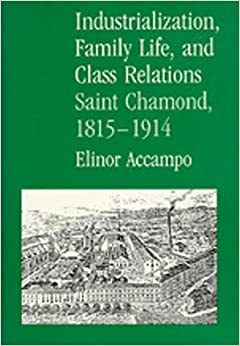 Industrialization, Family Life, and Class Relations: Saint Chamond, 1815-1914 by Elinor A. Accampo