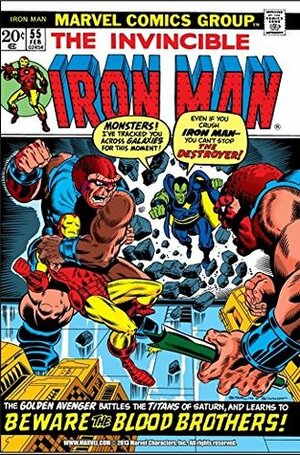 Iron Man #55 by Jim Starlin, Mike Friedrich, Mike Esposito
