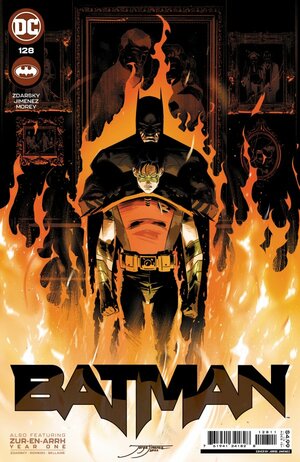 Batman #128 by Tomeu Morey, Chip Zdarsky, Leonardo Romero, Jorge Jimenez, Jordie Bellaire