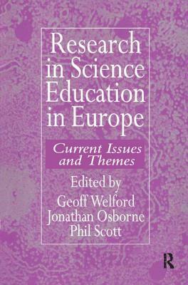 Research in Science Education in Europe by Geoff Welford