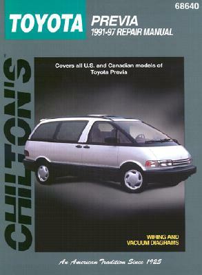 Toyota Previa, 1991-97 by Chilton Automotive Books, Chilton, The Nichols/Chilton