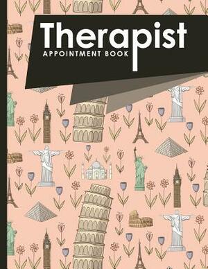 Therapist Appointment Book: 7 Columns Appointment Organizer, Client Appointment Book, Scheduling Appointment Calendar, Cute World Landmarks Cover by Moito Publishing