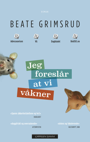 Jeg foreslår at vi våkner by Beate Grimsrud