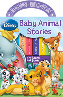 Disney: Baby Animal Stories: 12 Board Books by P. I. Kids, Pi Kids