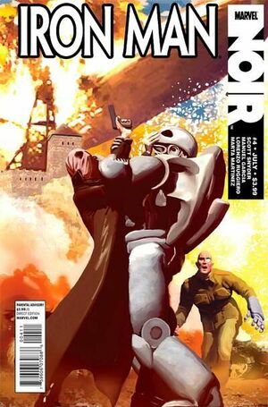 Iron Man Noir #4 by Scott Snyder