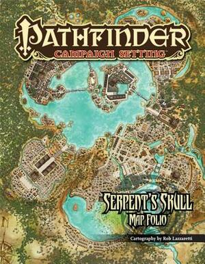 Pathfinder Campaign Setting: The Serpent's Skull Poster Map Folio by Rob Lazzaretti