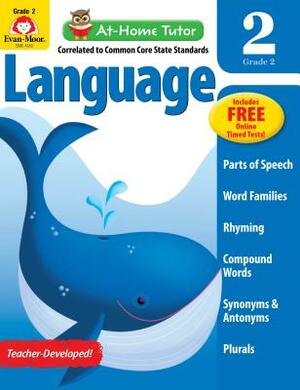 At Home Tutor Language, Grade 2 by Evan-Moor Educational Publishers