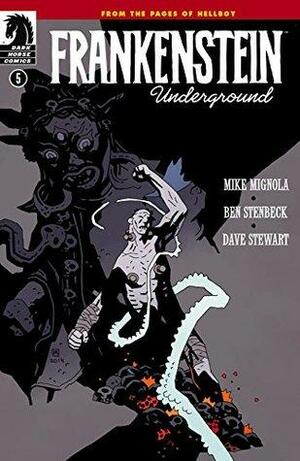 Frankenstein Underground #5 by Mike Mignola