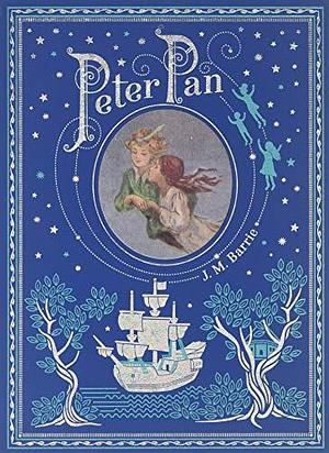 Peter Pan - 2014 Decorative Illustrated Fine Bonded Leather Edition. First Edition Thus, Third Printing. Illustrations by F.D. Bedford and Danielle Deschenes. by J.M. Barrie, J.M. Barrie